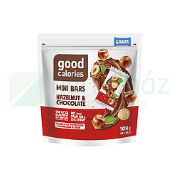 GOOD CALORIES MINI SZELET MOGYORÓ-CSOKOLÁDÉ 108G