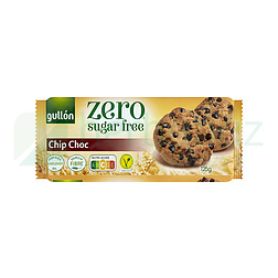GULLON CUKORMENTES KEKSZ CSOKOLÁDÉ DARABKÁKKAL 125G