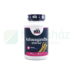 HAYA LABS ASHWAGANDHA KSM-66 KAPSZULA 90DB