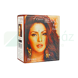 HENNA CLASSIC HAJSZINEZŐ POR SÖTÉTBARNA 100G
