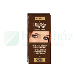 HENNA COLOR SZEMÖLDÖK ÉS SZEMPILLA KRÉMFESTÉK BARNA 15G