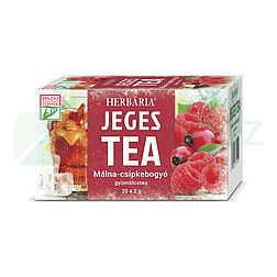 HERBÁRIA JEGES TEA MÁLNA-CSIPKEBOGYÓ GYÜMÖLCSTEA FILTERES 20DB