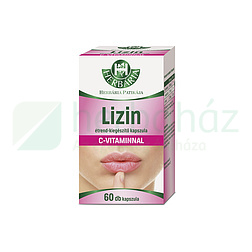 HERBÁRIA LIZIN C-VITAMINNAL ÉTREND-KIEGÉSZÍTŐ KAPSZULA 60DB