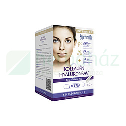 INTERHERB KOLLAGÉN - HYALURONSAV EXTRA SZÉPSÉGFORMULA KAPSZULA 60DB
