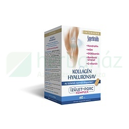 INTERHERB KOLLAGÉN&HYALURONSAV PORC-ÍZÜLET KOMPLEX TABLETTA 60DB