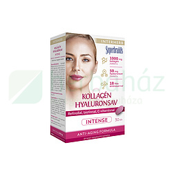 INTERHERB KOLLAGÉN&HYALURONSAV INTENSE SZÉPSÉGFORMULA TABLETTA 30DB