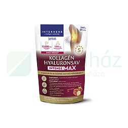 INTERHERB KOLLAGÉN&HYALURONSAV PORC-ÍZÜLET ITALPOR INTENSE-MAX EPER-KOKTÉL ÍZŰ 346G