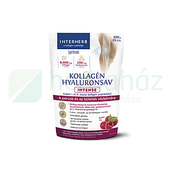 INTERHERB KOLLAGÉN&HYALURONSAV PORC-ÍZÜLET ITALPOR INTENSE MÁLNAÍZŰ 300G