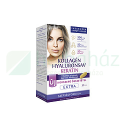 INTERHERB KOLLAGÉN&HYALURONSAV TABLETTA EXTRA 30DB
