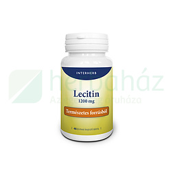 INTERHERB LECITIN LÁGYZSELATIN KAPSZULA 48DB