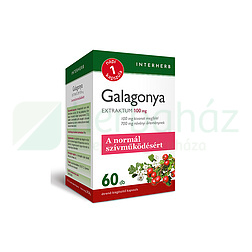 INTERHERB NAPI 1 GALAGONYA EXTRAKTUM KAPSZULA 60DB