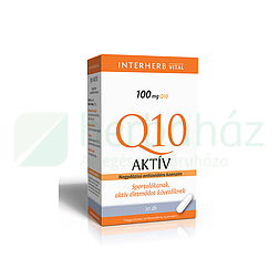 INTERHERB Q10 AKTÍV KAPSZULA 30DB