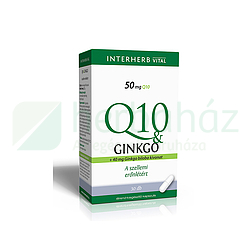 INTERHERB Q10&GINKGO KAPSZULA 30DB