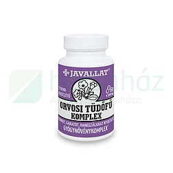 JAVALLAT ORVOSI TÜDŐFŰ GYÓGYNÖVÉNYKOMPLEX ÉTREND-KIEGÉSZÍTŐ KAPSZULA 60DB