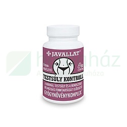 JAVALLAT TESTSÚLY KONTROLL GYÓGYNÖVÉNYKOMPLEX ÉTREND-KIEGÉSZÍTŐ KAPSZULA 60DB