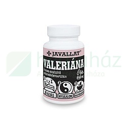 JAVALLAT VALERIÁNA GYÓGYNÖVÉNY ÉTREND-KIEGÉSZÍTŐ KAPSZULA 60DB