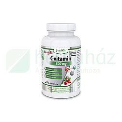 JUTAVIT C-VITAMIN 500MG TABLETTA + D3 CSIPKEBOGYÓVAL 45DB