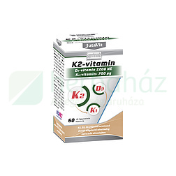 JUTAVIT K2-VITAMIN 120 D3-VITAMIN 2200NE K1-VITAMIN 700 60DB
