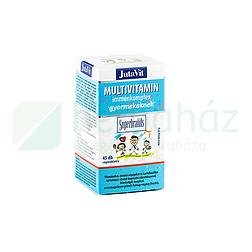 JUTAVIT MULTIVITAMIN IMMUNKOMPLEX TABLETTA GYEREKEKNEK 45DB