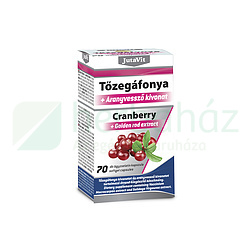 JUTAVIT TŐZEGÁFONYA KAPSZULA ARANYVESSZŐ KIVONATTAL 60+10DB