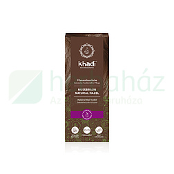 KHADI HAJFESTÉK NÖVÉNYI POR-MOGYORÓBARNA 100G