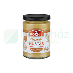 KOCHS MUSTÁR VÖRÖSHAGYMÁVAL 350G