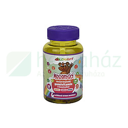 LENAVIT MESEMACI GUMIVITAMIN 9 ÖSSZETEVŐVEL NARANCS-MÁLNA-ÁFONYA ÍZEKBEN 60DB