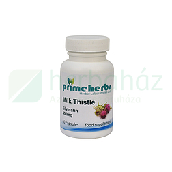 PRIMEHERBS MÁRIATÖVISMAG KIVONAT 500MG (SYLIMARIN 400MG) KAPSZULA 60DB