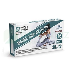 NATUR TANYA VEGÁN MAGNÉZIUM + AKTÍV B6 KAPSZULA 30DB
