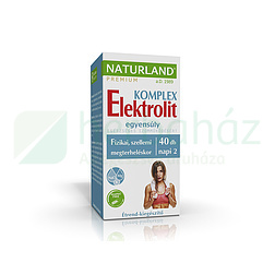 NATURLAND ELEKTROLITEGYENSÚLY KAPSZULA  40DB