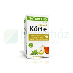 NATURLAND GYÜMÖLCSTEA KÖRTE CITROMFŰ TEA 2X20G