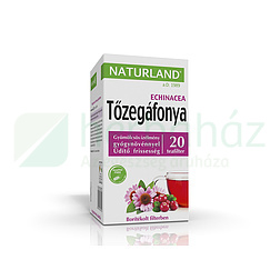 NATURLAND GYÜMÖLCSTEA TŐZEGÁFONYA-ECHINACEA FILTERES 20DB