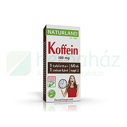 NATURLAND KOFFEIN TABLETTA 60DB