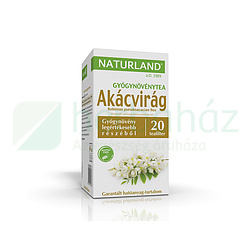 NATURLAND TEA FEHÉR AKÁCVIRÁG FILTERES 20DB