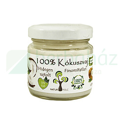 NATURPOLC 100% KÓKUSZVAJ FINOMÍTATLAN, HIDEGEN SAJTOLT 100ML
