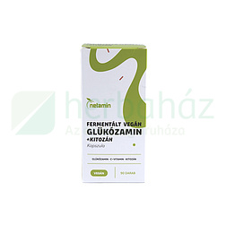 NETAMIN FERMENTÁLT VEGÁN GLÜKOZAMIN + KITOZÁN KAPSZULA 90DB