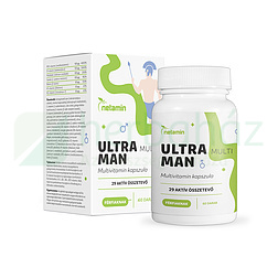 NETAMIN ULTRA MULTI MAN MULTIVITAMIN FÉRFIAKNAK KAPSZULA 60DB