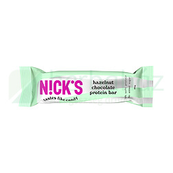 NICKS MOGYORÓS ÉS TEJCSOKOLÁDÉS PROTEINSZELET 50G