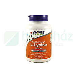 NOW L-LYSINE 1000MG TABLETTA 100DB
