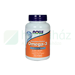 NOW OMEGA 3 GÉLKAPSZULA 100DB