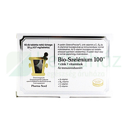 PHARMA NORD SZELÉNIUM100 + CINK + VITAMINOK TABLETTA 60DB