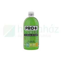 PRO+ POWER VITAMINOKKAL ZÖLDALMA GYÓGYNÖVÉNYEKKEL 750ML DRS+50FT BETÉTDÍJ