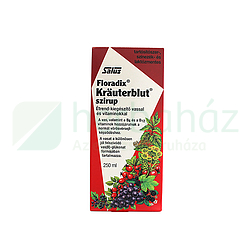 SALUS FLORADIX KRAUTERBLUT SZIRUP 250ML