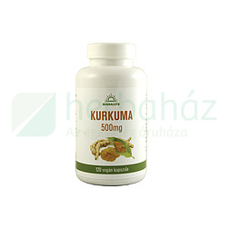 SUNSALUTE KURKUMA 500MG KAPSZULA 120DB