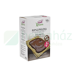 SZAFI REFORM GLUTÉNMENTES SZÉNHIDRÁTCSÖKKENTETT RIPSZ/PÁSZKA 180G
