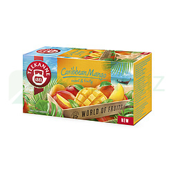 TEEKANNE WOF CARIBBEAN MANGÓ ÍZŰ GYÜMÖLCSTEA 20DB