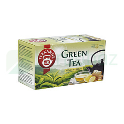 TEEKANNE ZÖLD TEA GYÖMBÉRES-CITROMOS 35G
