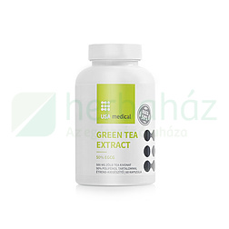 USA MEDICAL GREEN TEA EXTRACT - ZÖLD TEA KIVONAT 50% EGCG TARTALOMMAL KAPSZULA 60DB