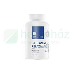 USA MEDICAL L-THEANINE RELAX KAPSZULA 60DB