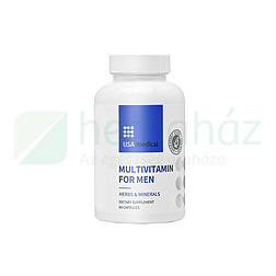 USA MEDICAL MULTIVITAMIN FOR MEN KAPSZULA 60DB